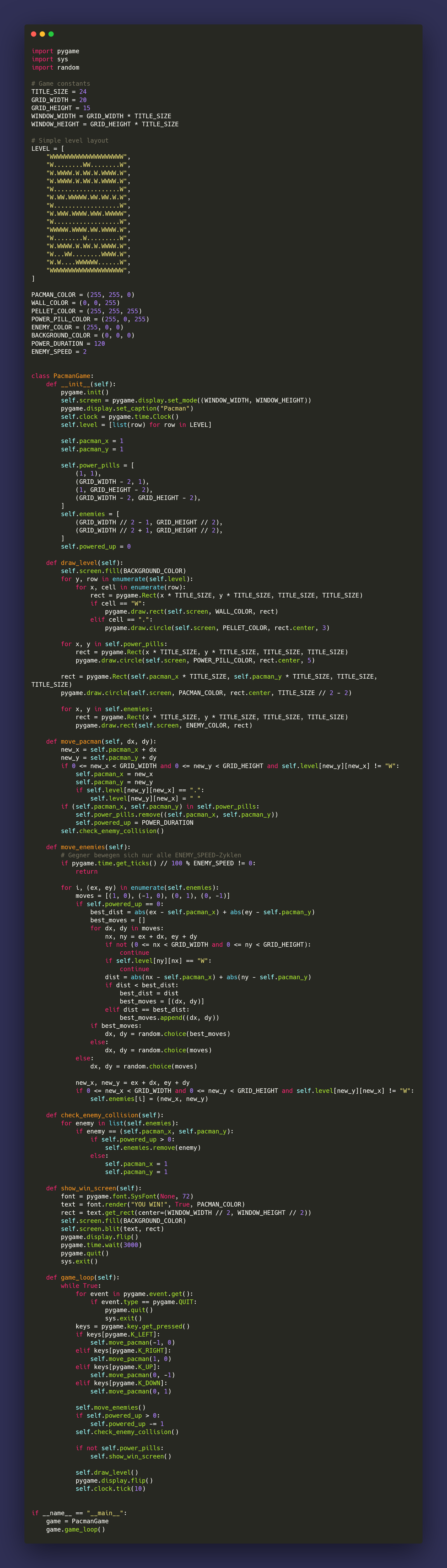 Original Python Code